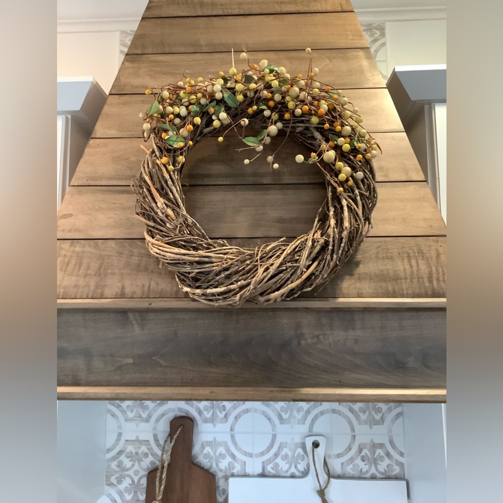 Modern farmhouse spring/summer wreath❤️❤️❤️❤️